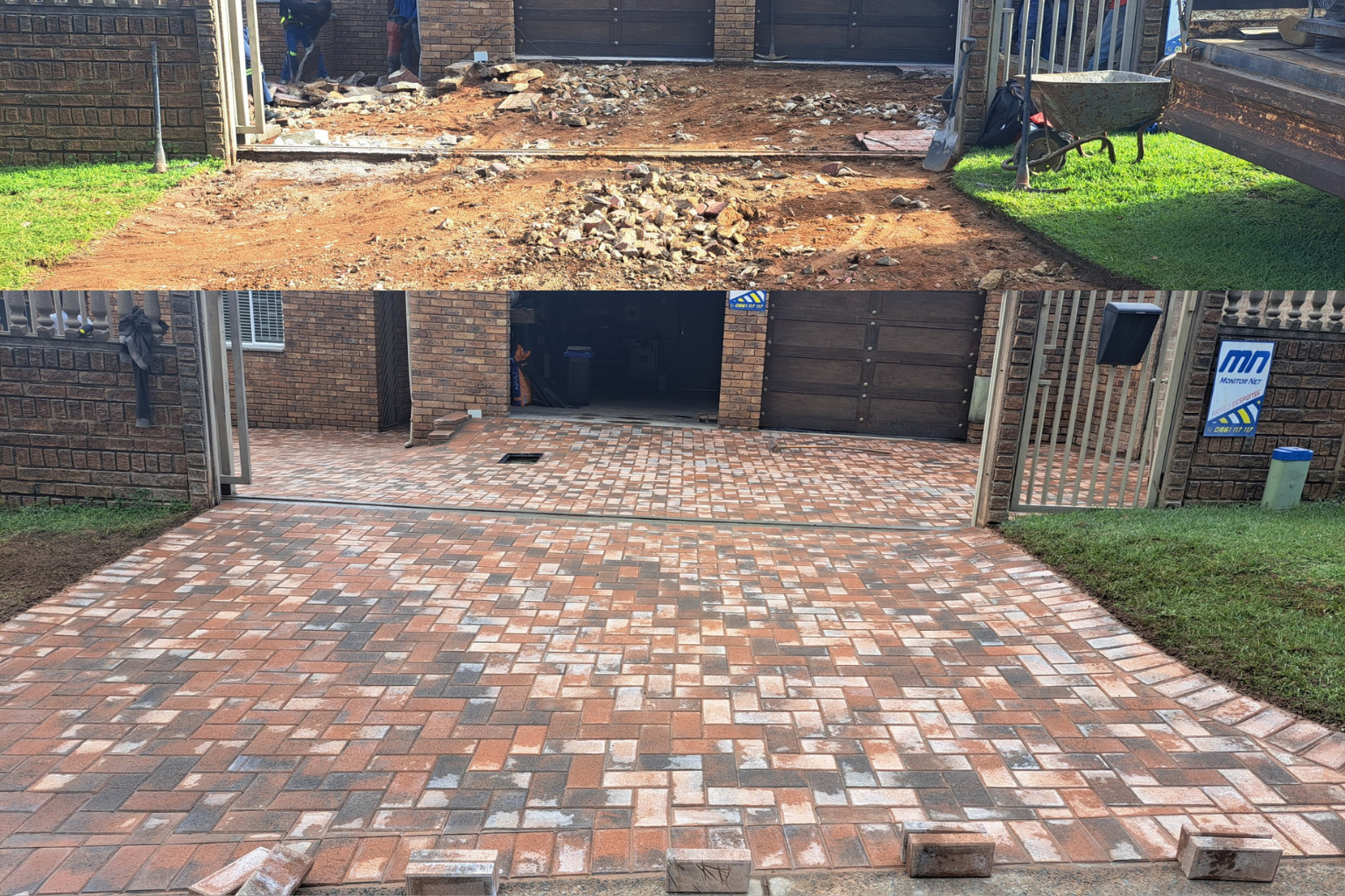 Complete Driveway Paving Transformation