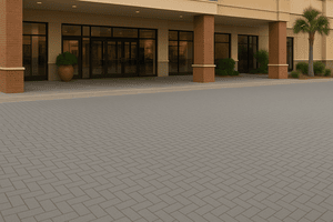 Commercial paving in Waterfall City